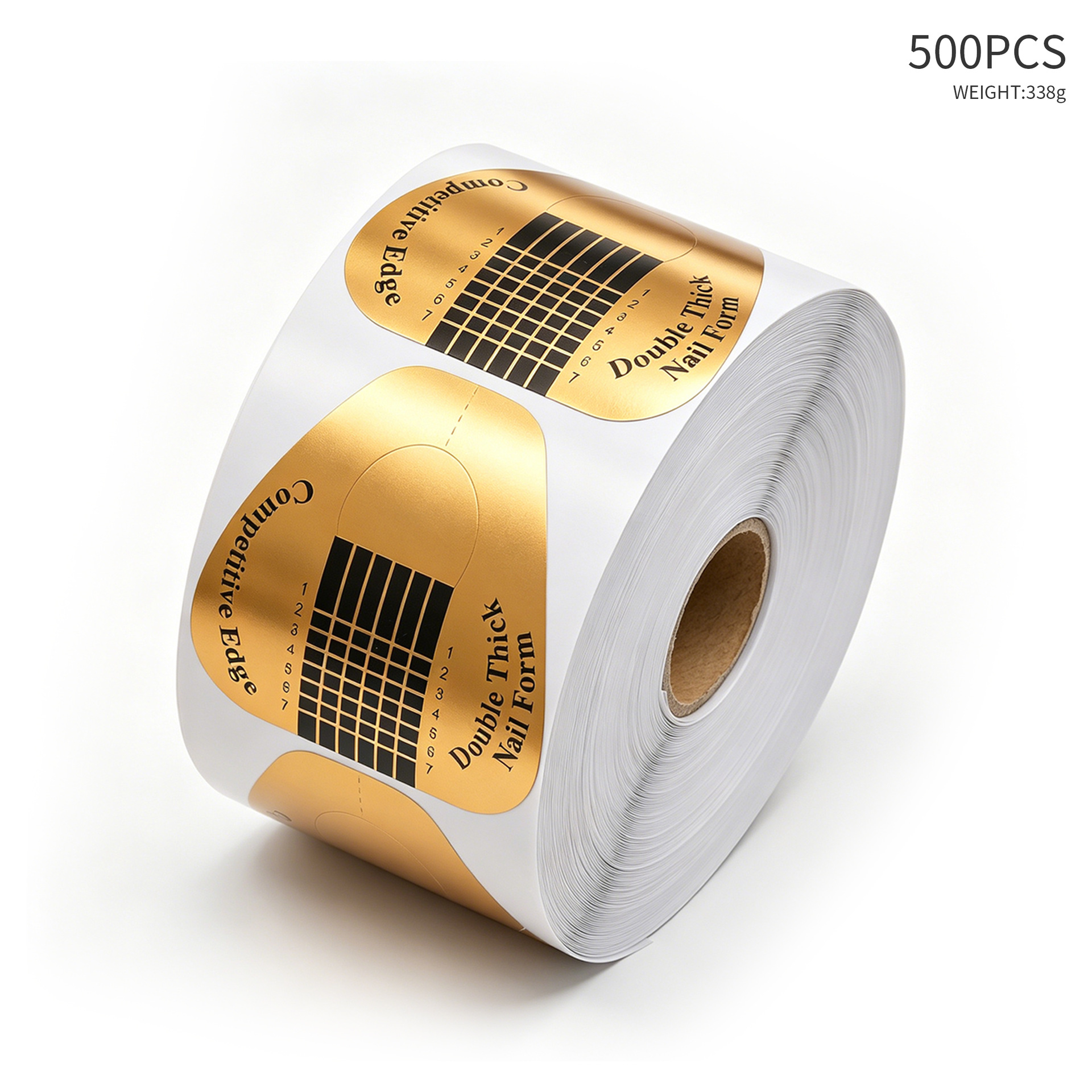 100/500 piezas titular de papel extensión de uñas para fototerapia Crystal Nail