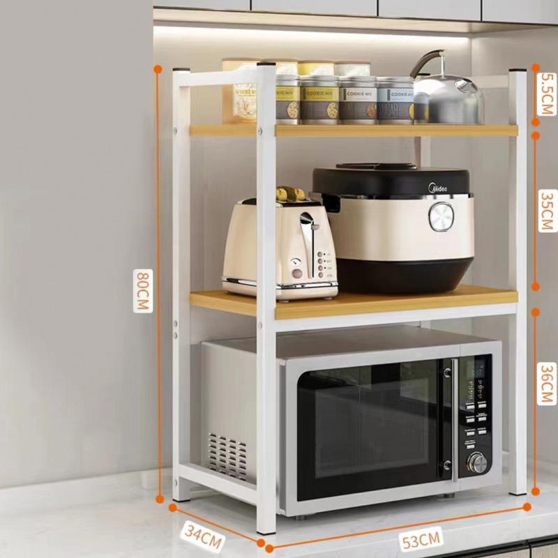 [3겹] 사각 흰색 프레임 고대 참나무