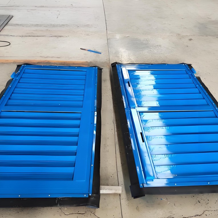 Ventana de ventilación tipo persiana ventana de ventilación sin presión minera ventana de ventilación ajustable automática fabricante