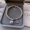 Bracelet, accessory, small bell, silver 925 sample, wholesale, with sound