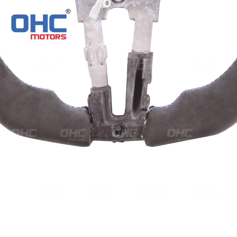 Suitable for BMW 1 Series 7 Series 4 Series 3 Series 5 Series X3X5M5 LED suede car steering wheel modification
