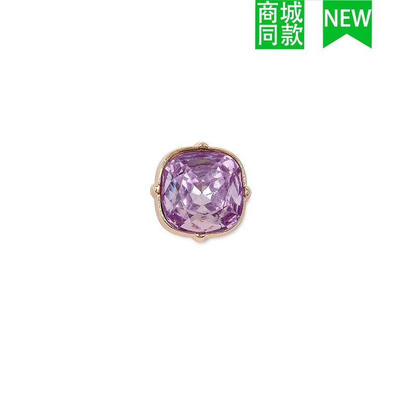 クロスボーダー卸売新しいクロックスアクセサリー靴バックル金属レターチェーン適応クロス靴花 DIY アクセサリー|undefined
