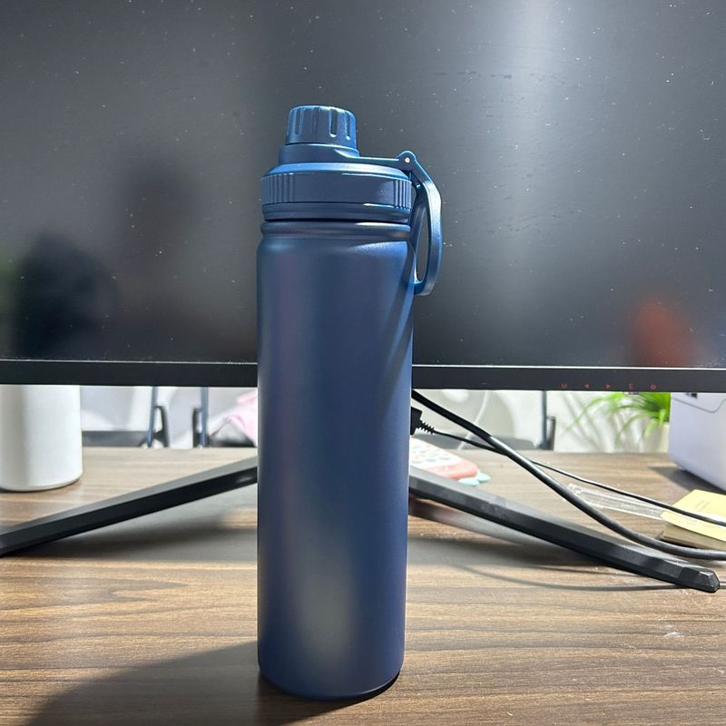 跨境保温杯马卡龙运动水壶露营大容量手提杯户外304不锈钢太空壶|undefined