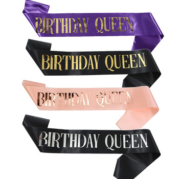 Birthday Letter Glitter Cloth Birthday Costume Props display picture 1