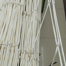 源头厂家编织定做受力网 热轻气球防护网罩 超高分子凯夫拉安全网