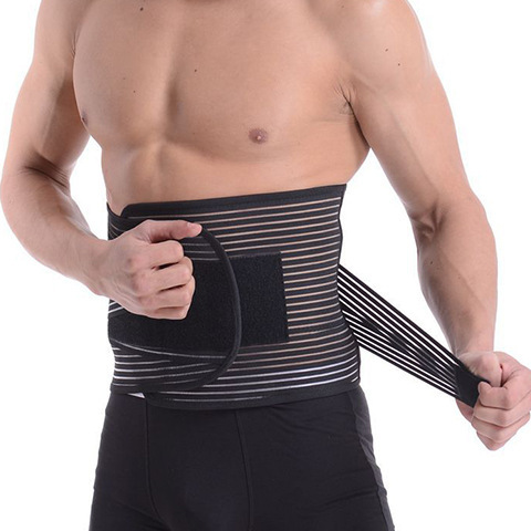 Waist protector, breathable support, compression exercise for men and women, lumbar disc herniation, weightlifting, squats, abdominal belt, running basketball