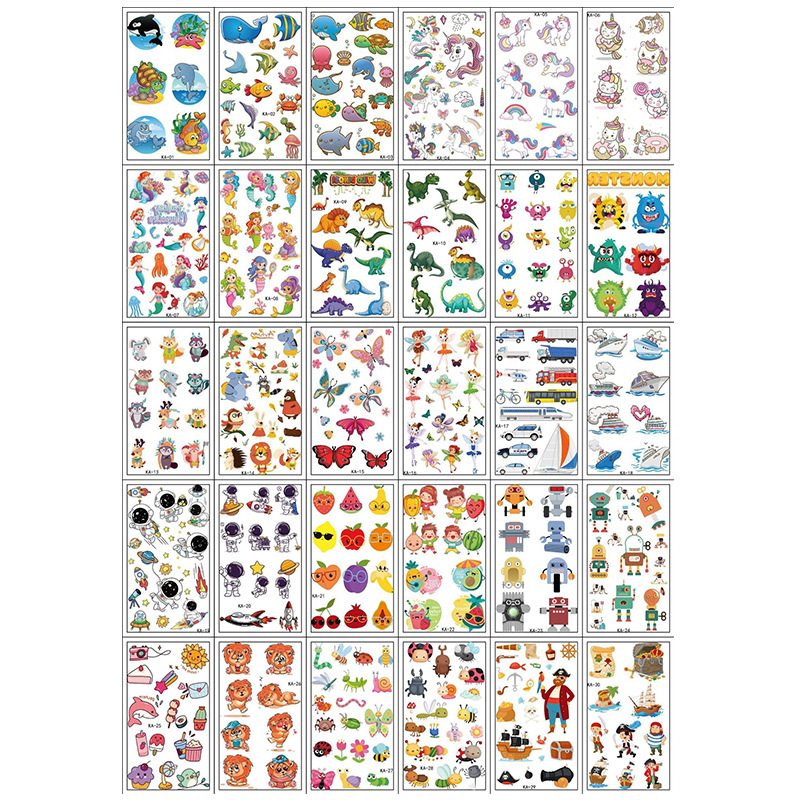 Pequeñas pegatinas de tatuajes de flores impermeables frescas, tatuajes de hombres y mujeres sexy, cicatrices desechables, pegatinas de tatuajes de rosas personalizadas