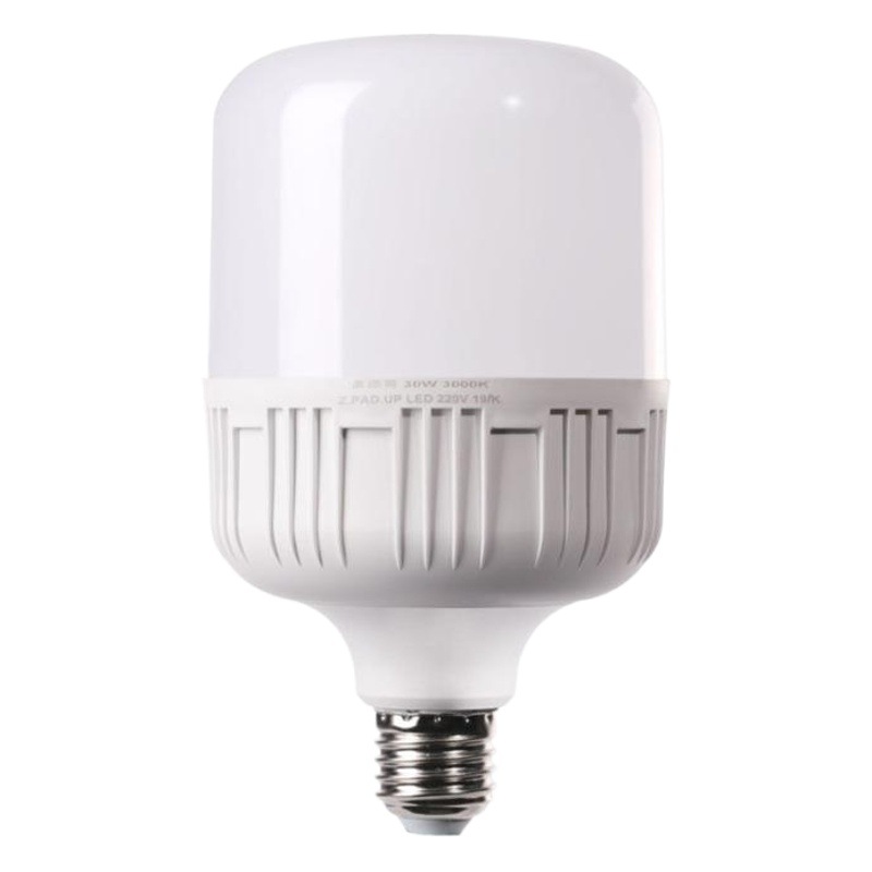 Bombilla LED E27 con base de tornillo, luz amarilla 3000K, lámpara doméstica de bajo consumo, bombilla de triple protección, luz cálida, alta reproducción cromática.