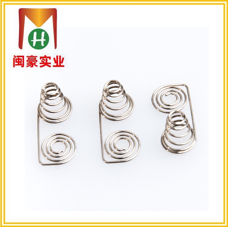 源头厂家闽豪实业  计时器电池弹簧正负极弹簧 售后无忧
