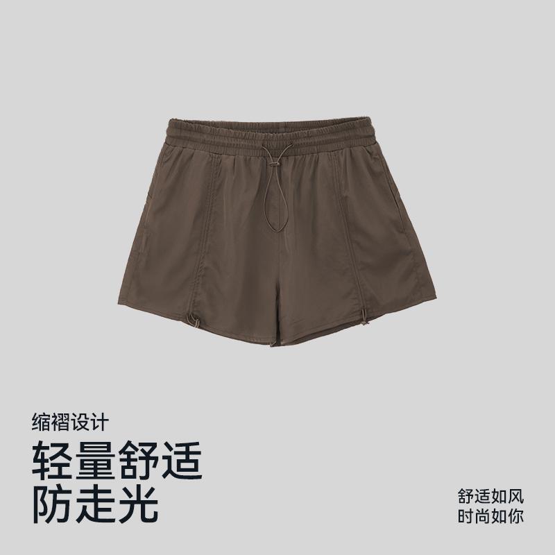 Breathable Quick-Dry Anti-Exposure Outdoor Sports Shorts Lightweight Comfortable Ruched Running Yoga Fitness Aerobics Fashion Shorts Breathable Quick-Dry Anti-Exposure Outdoor Sports Shorts Lightweight Comfortable Ruched Running Yoga Fitness Aerobics Fashion Shorts
