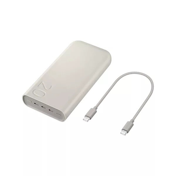 Suitable for Samsung Mobile Power Supply 10000/20000 Mah Power Bank 25W Two-Way Fast Charging Type-C Portable