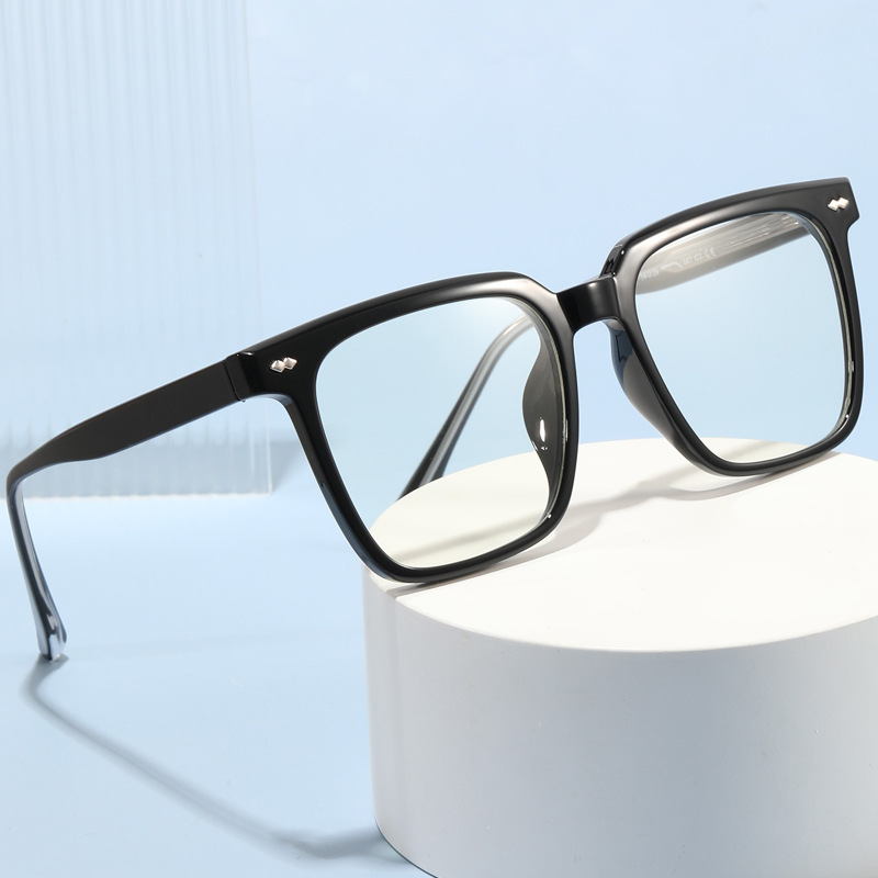 New anti -blue light big -frame glasses female inserted cloak…