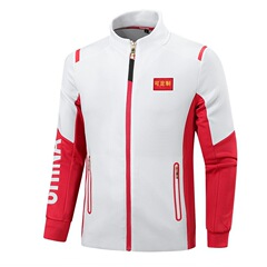 春秋タイプのトレーニング服のテスト服のカップルのスポーツコートの団体服の武術テコンドーのコーチ服の上着