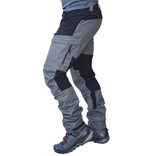 Fashion color matching casual cargo pants Fashion color matching casual overalls