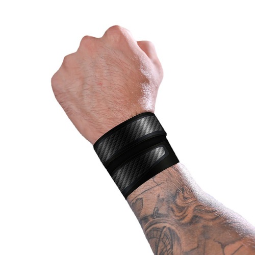 New outdoor sports wristbands that absorb sweat, are light and breathable, weightlifting pressurized handguards, fitness badminton wristbands wholesale
