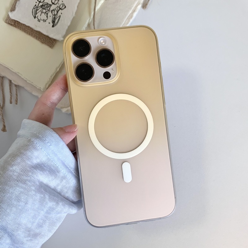 iphone17promax手机壳适用苹果16磨砂冰雾渐变磁吸15/14跨境13/12|undefined
