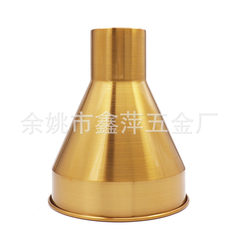 承接和定 制各类旋压加工吊灯黄铜灯杯电镀烤漆工艺旋压数控五金