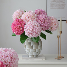 仿真特大绢布绣球假花婚庆花墙地排摄影摆件道具花材单支绣球绢花