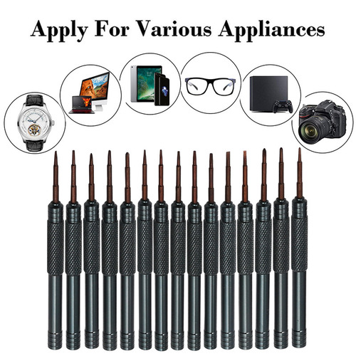Mobile phone disassembly screwdriver, watch glasses screwdriver, precision instrument screwdriver, cross Y-shaped aluminum screwdriver