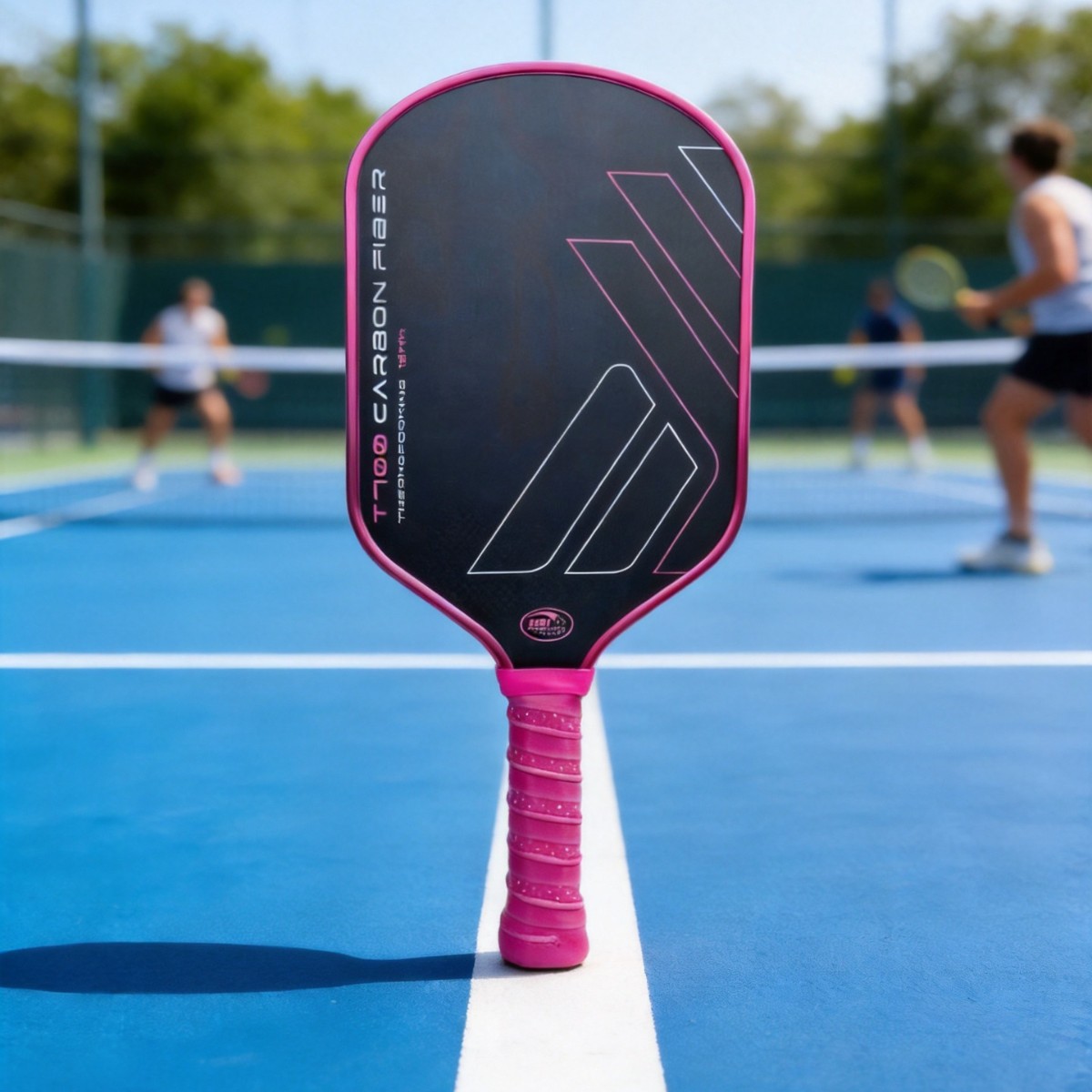 Source factory pickleball racket T700 honeycomb core racket carbon fiber competition-grade defensive pickleball racket wholesale