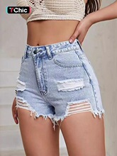 I 66900 Women's Distressed Denim Shorts �ƶ�ë��ţ�п�