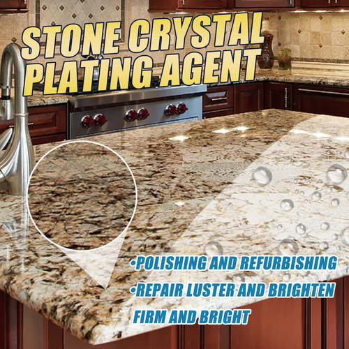 Jaysuing Stone Crystal Agent Kitchen Quartz Stone Tile Countertop Scratch Repair Cleaning Stain Shining Agent