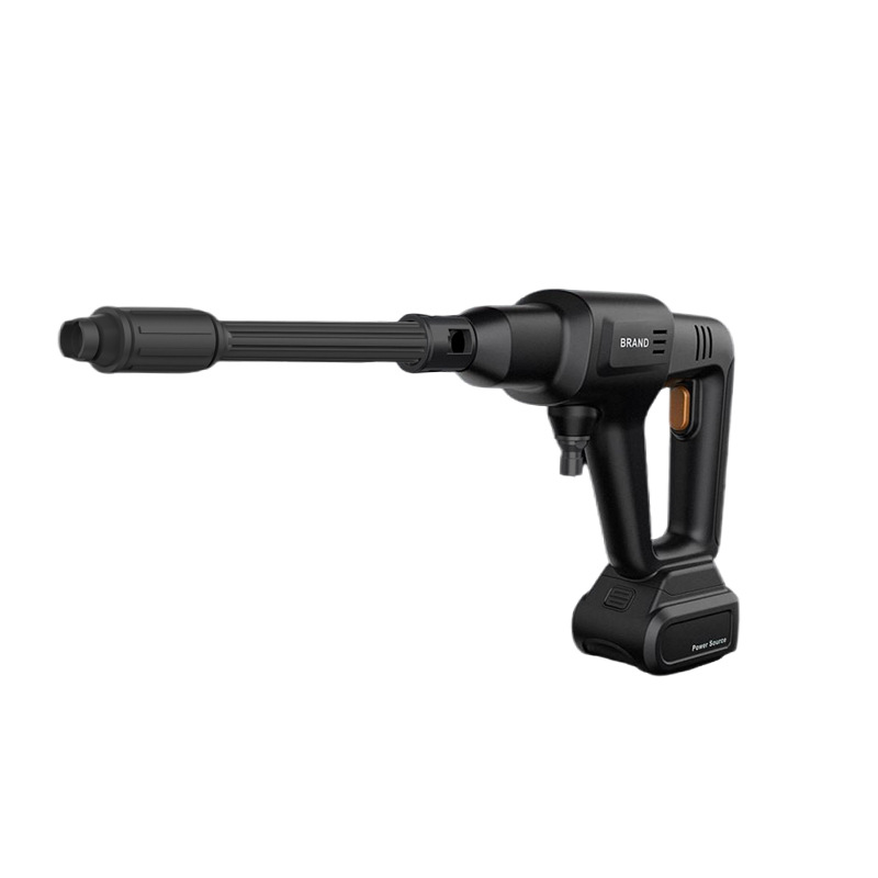 Yuantou Changjia Portable Car Washer Water Gun Cordless Brushless Motor Watering Irrigation (High pressure car wash water gun) - textured-black