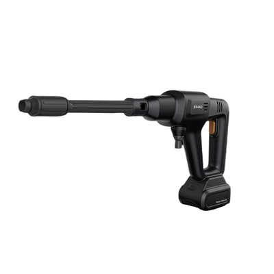 Portable Household Car Wash Water Gun with Movable Brushless Motor for Watering and Irrigation, Source Manufacturer Car Wash Tool (High pressure car wash water gun) - black-15000mah-30