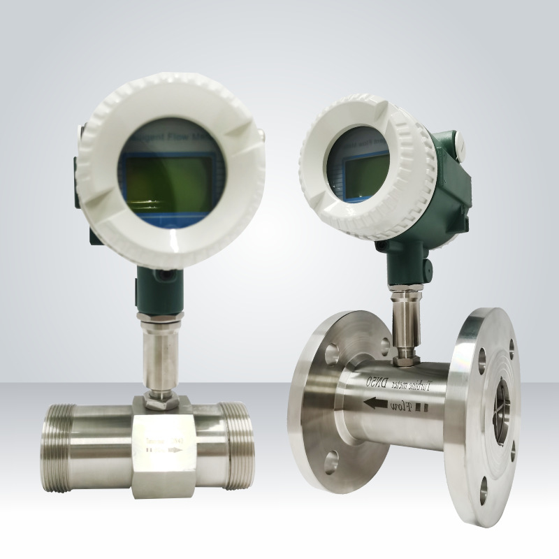 江苏国大液体涡轮流量计纯水流量计酒精流量计不锈钢高压涡轮流量