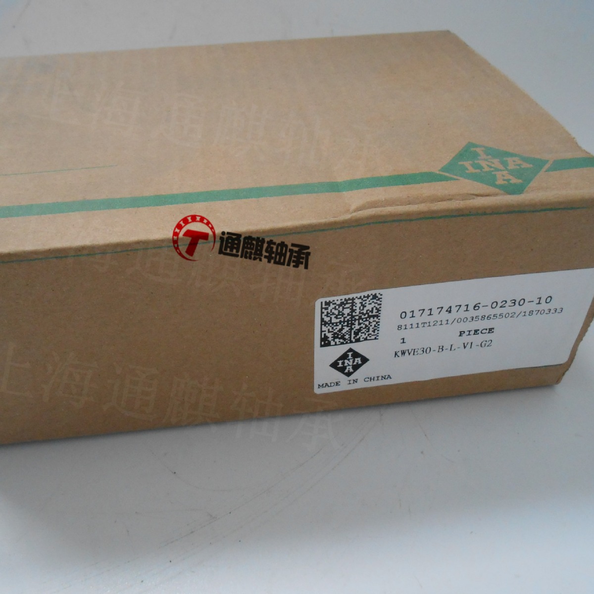 INA四排满装球长系列滑块代理  KWVE30-B-L-V1 T12 CHINA