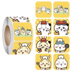 500贴り/巻可爱いチチカワ吉伊カードわぁ小八ウサッチシール手帐饰りギフト包装