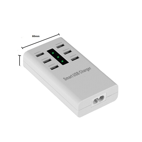 New Product 300,000 Multiple USB 6-Port Charging Strip Phone Tablet Smart Multi-Port USB Charging Head Cross-Border