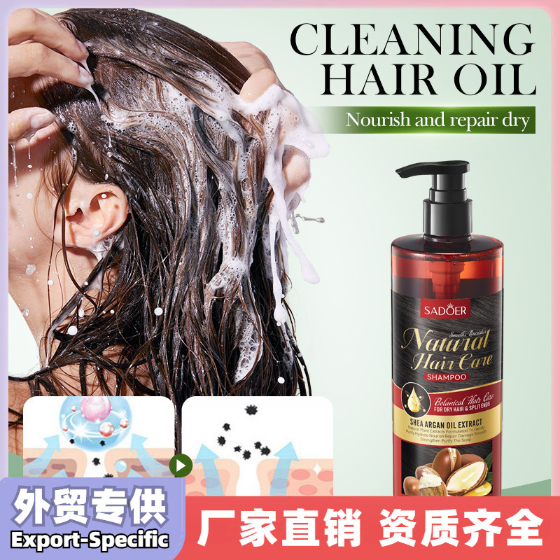 silky nutritious shampoo with glycerin