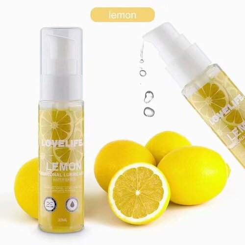 Kailin 30ml fruit flavored lubricant cross-border foreign trade export package strawberry flavor lemon flavor kailin
