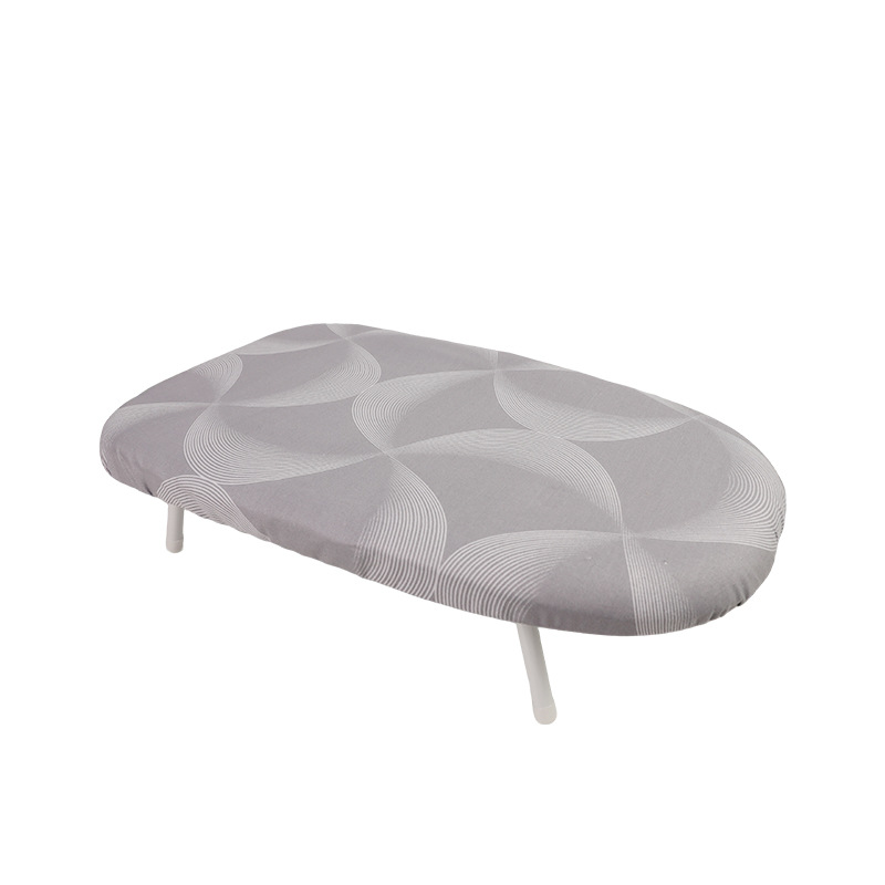 Hogar pequeña tabla de planchar de escritorio dormitorio plegable mini tabla de planchar multifuncional ajustable de alta temperatura portátil