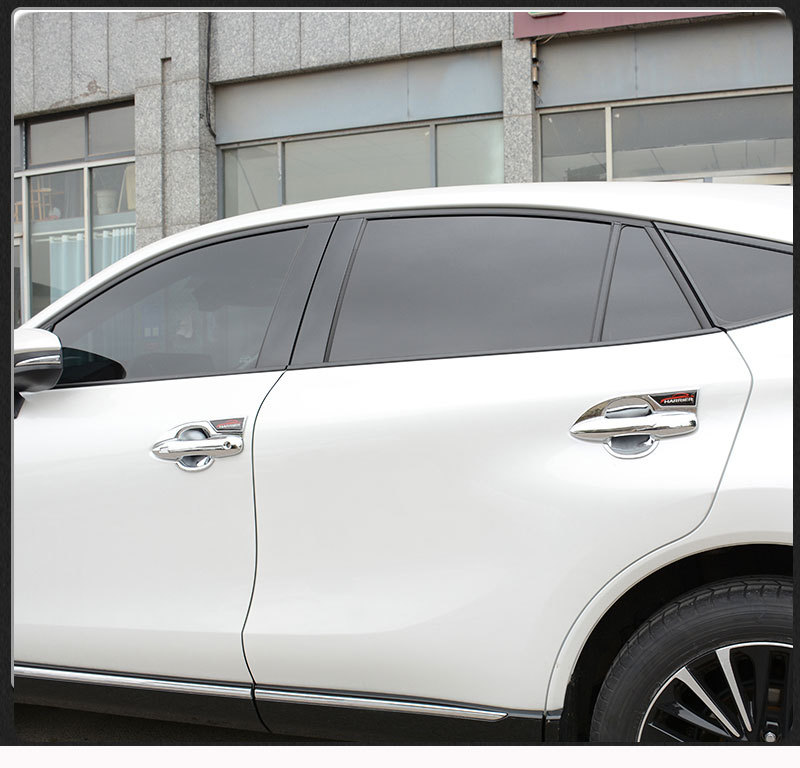 Suitable for Toyota Lingfang Door Bowl Handle Weisa Car Door Handle Scratch Protection Door Wrist Sticker Exterior Decoration Modification Accessories