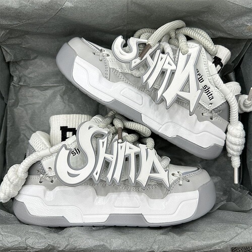  new student casual niche bread shoes for women Korean version ins trendy versatile couple thick-soled low-top sneakers for men