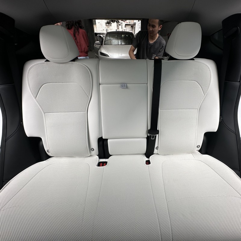 Suitable for Tesla ModelY Rejuvenation New Edition Cushion Seat Protection Cushion Nappa Skin Breathable Ventilation Protective Equipment