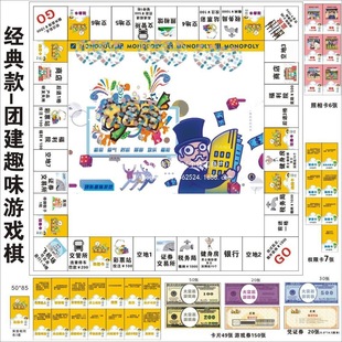 Large Floor Mat Classic Game Chess Destiny Machine Store Card Journey Journey Real Version
