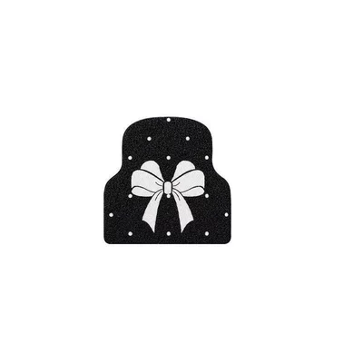 Customized small order ins-style cute car floor mat, silk loop mat, mud-scraping, anti-dirt, wear-resistant, easy to clean foot mat (Avtomobil döşəmə paspasları) - nai-fu-die-belt-single-row-silk-loop-5050cm