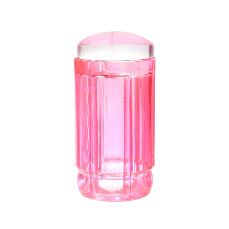 可擦拭美甲硅胶印章法式巨粘透明印花工具DIY美甲钢板图案转印章|undefined