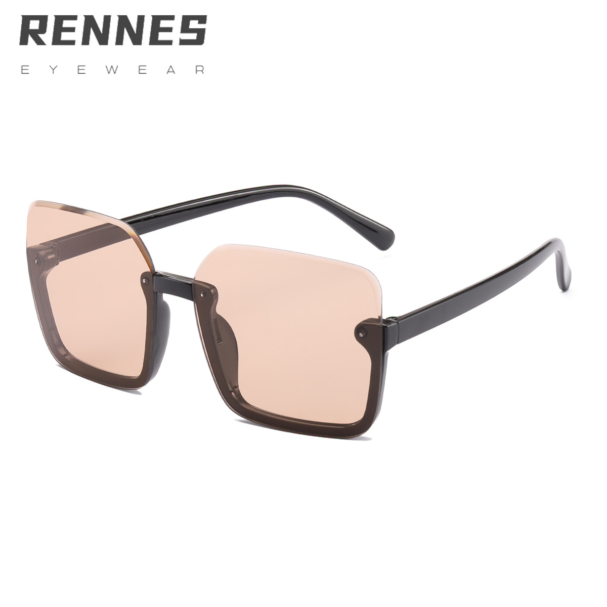 2021 nueva moda ins Internet Celebrity gafas de sol ligeras y cómodas gafas de sol simples de la calle de las mujeres gafas de sol