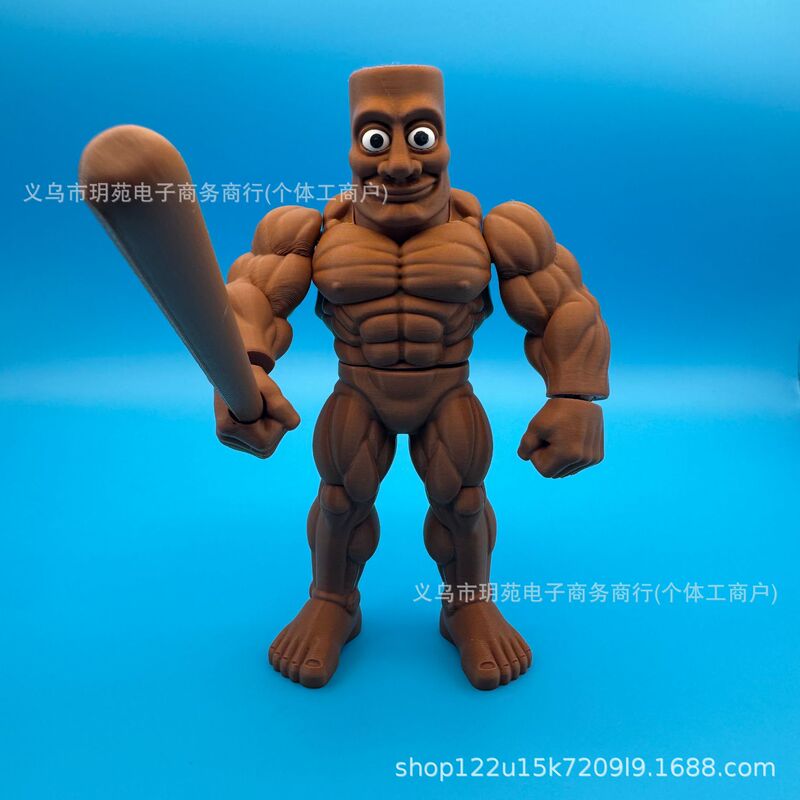 跨境新TungTungTungSahur全款AI山海经手办模型摆件外国爆款鲨鱼|undefined