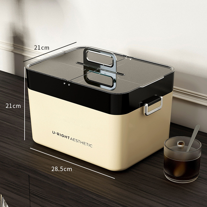 Household Medicine Box,Family Medicine Storage Box,First Aid Kit,Medical Emergency Kit,Medicine Box,Medicine Layered Small Medicine Box