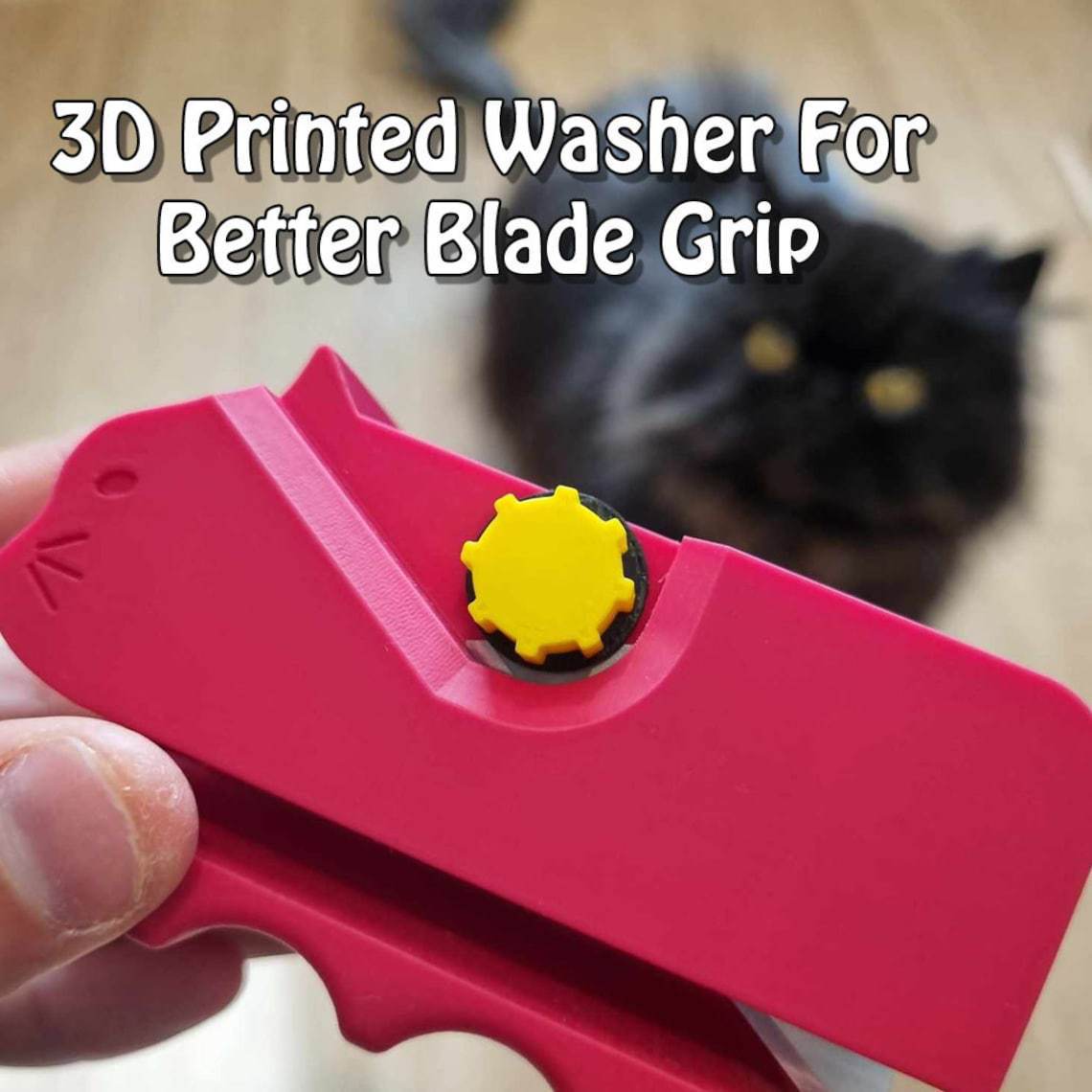 Cardboard Cutter for Cat Scratchers 3D打印猫抓板纸板切割机器