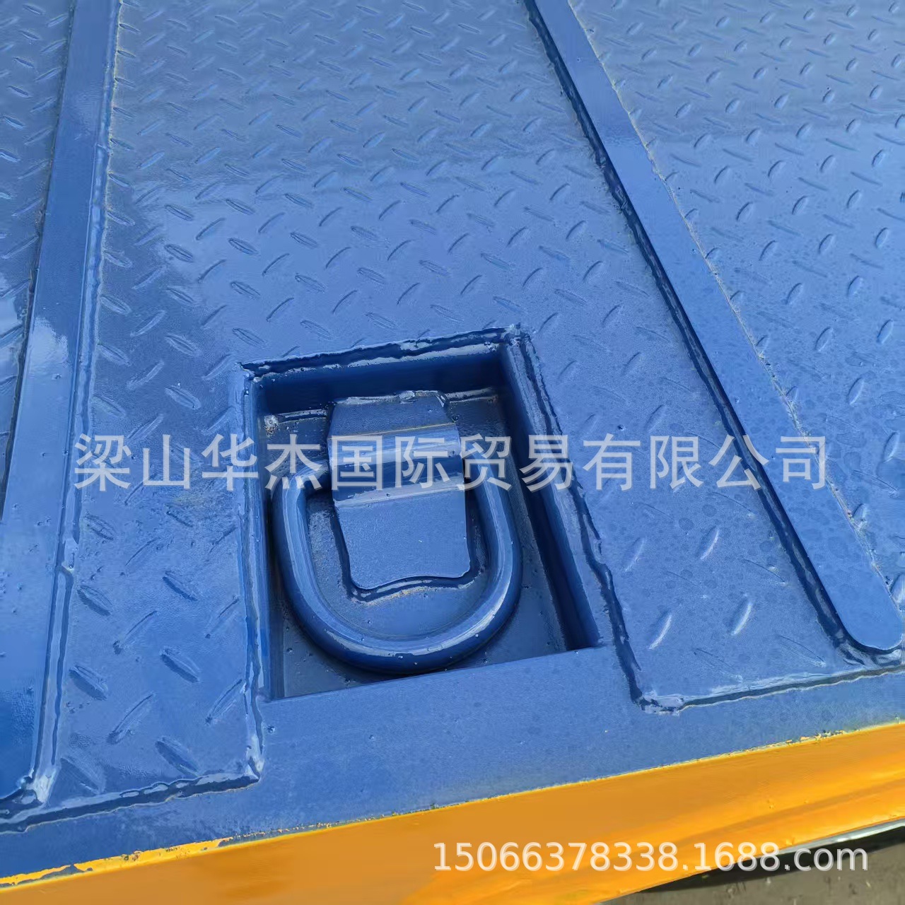 Integrated Full-Hanging Excavator Trailer, Professional Heavy-Duty Towing Flatbed Trailer, Excavator Piling-Type Trailer