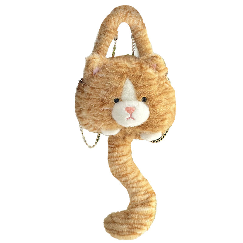 Carnaval transfronterizo moda al por mayor cadena encantadora muñeca felina caricatura felina mochila al por mayor