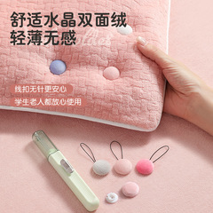 新型布団固定器が逃げないように見えない針のないタイプのベルベット布団シーツ固定器メーカーに卸売りされた