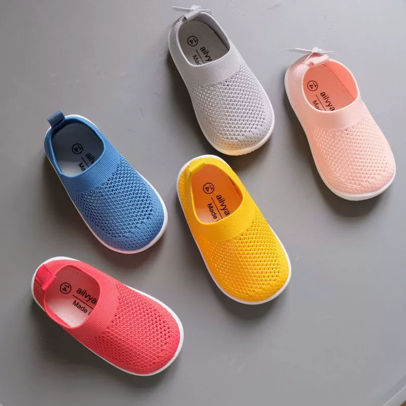 Летние полые сетчатые летающие тканые дышащие сандалии, детская обувь для малышей, парусиновая обувь для мальчиков и девочек От 1 до 6 лет