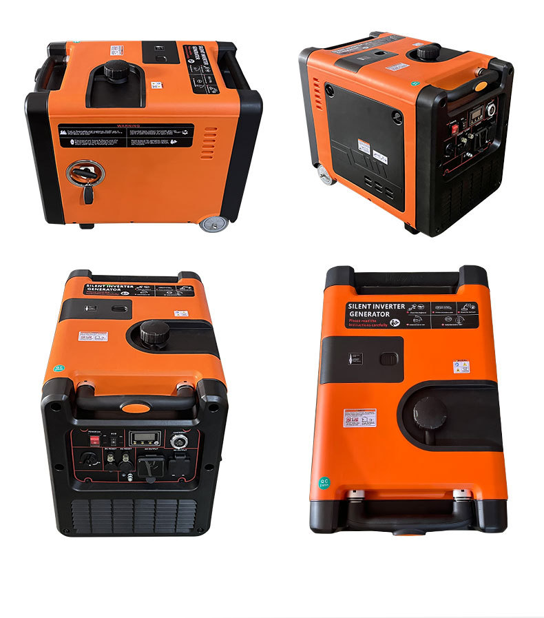 5Kw Silent Inverter Gasoline Generator 220V Single-Phase for Home Use, Outdoor Camping, Rv Portable Power Supply Wholesale
